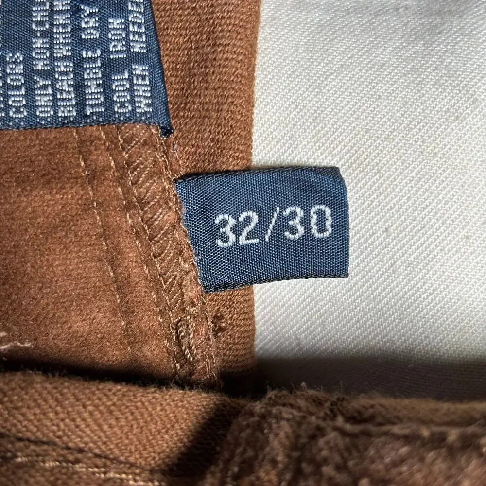 Polo Ralph Lauren Authentic Dungarees Brown 5 Pocket Twill Pants Men’s 32x30